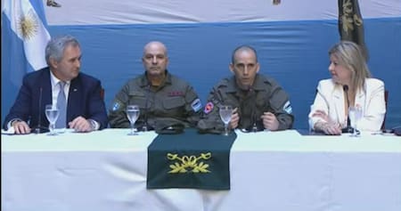 Conferencia de prensa de Nahuel Gallo.