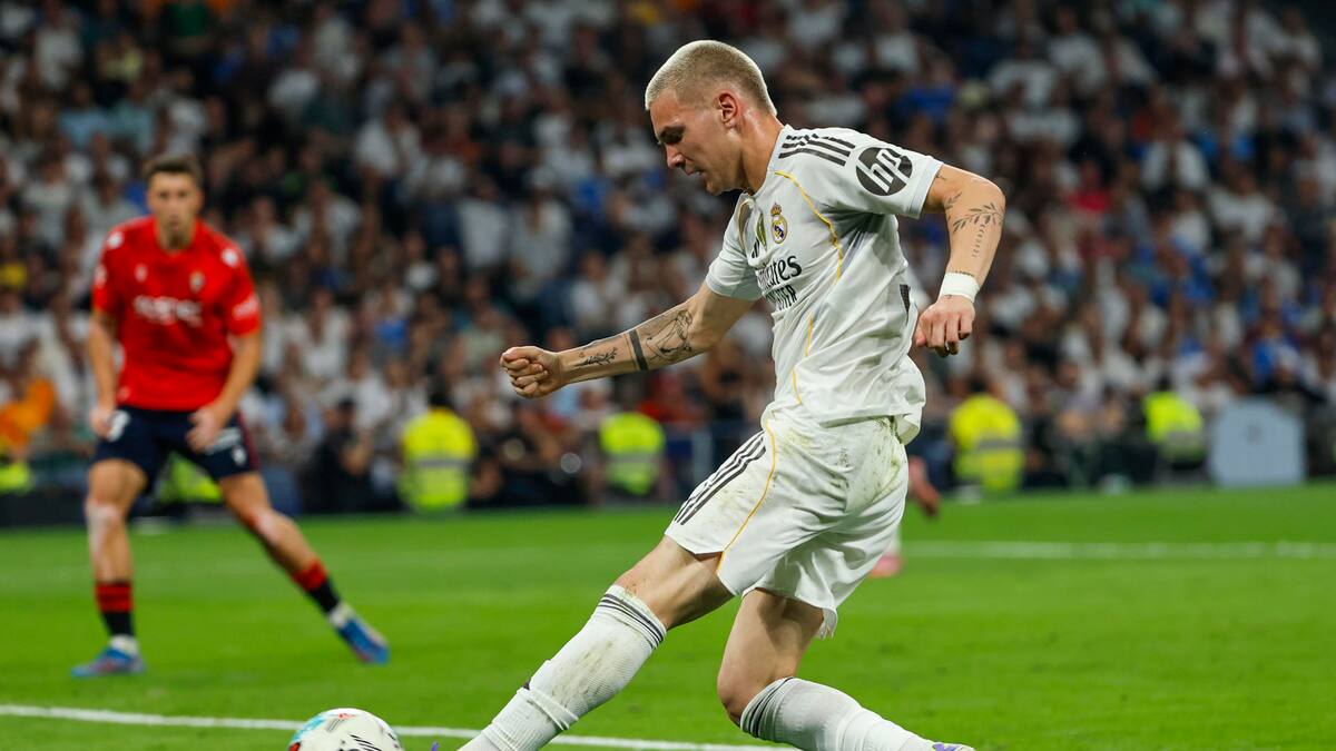 El debut de Franco Mastantuono en el Real Madrid ante Osasuna.