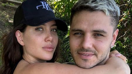 Wanda Nara y Mauro Icardi. Foto: Instagram.