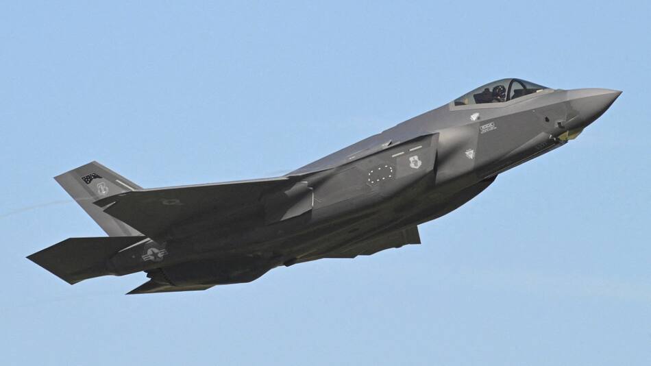 Un avión de caza F-35 desapareció en Carolina del Sur. Foto: Reuters.