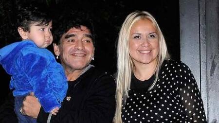 Diego Maradona - Dieguito Fernando - Veronica Ojeda