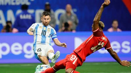 Lionel Messi, Copa América. Foto: NA