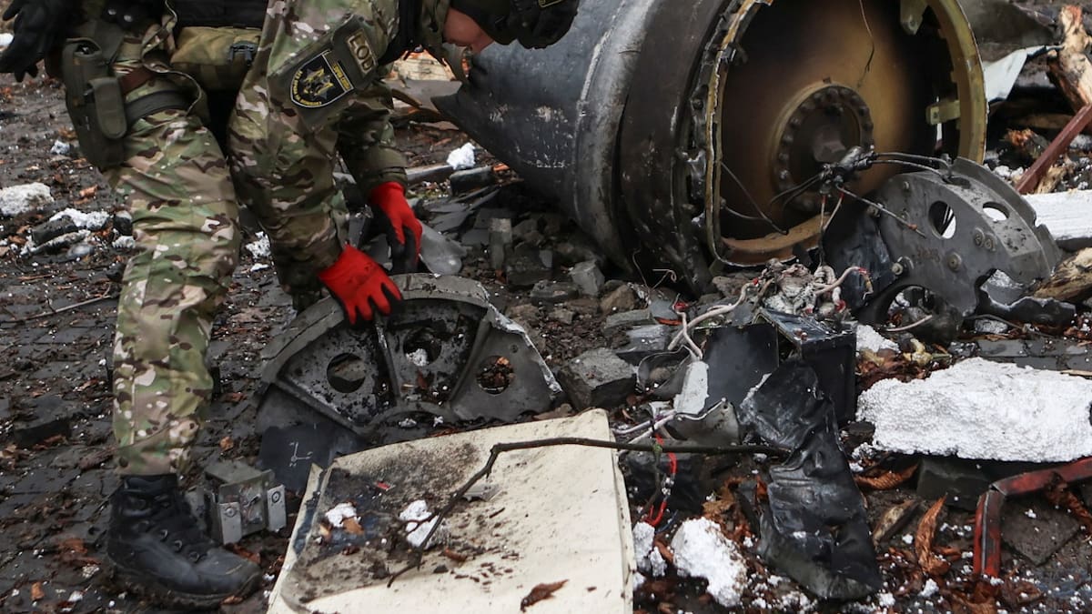 Bombardeo ruso contra Járkov; guerra Rusia-Ucrania. Foto: Reuters