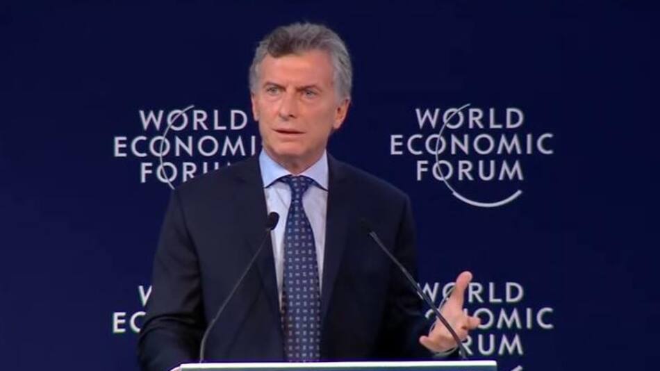 Macri en el Mini Davos