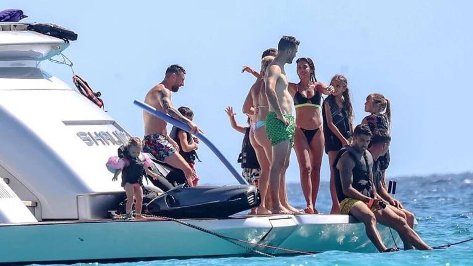 Messi en Ibiza