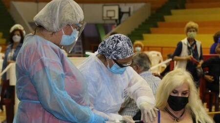 Susana Giménez vacunada en Uruguay, Foto: Intendencia Maldonado