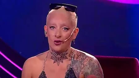 Furia visitó la Noche de los Ex. Foto: Captura de video.