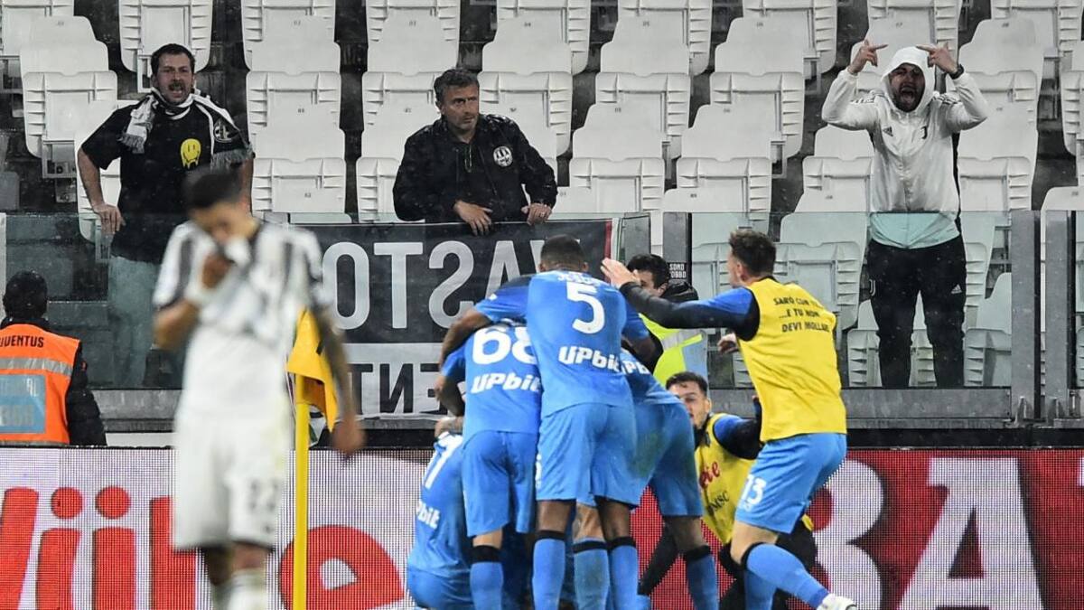 Napoli acaricia el Scudetto. Foto: Reuters.