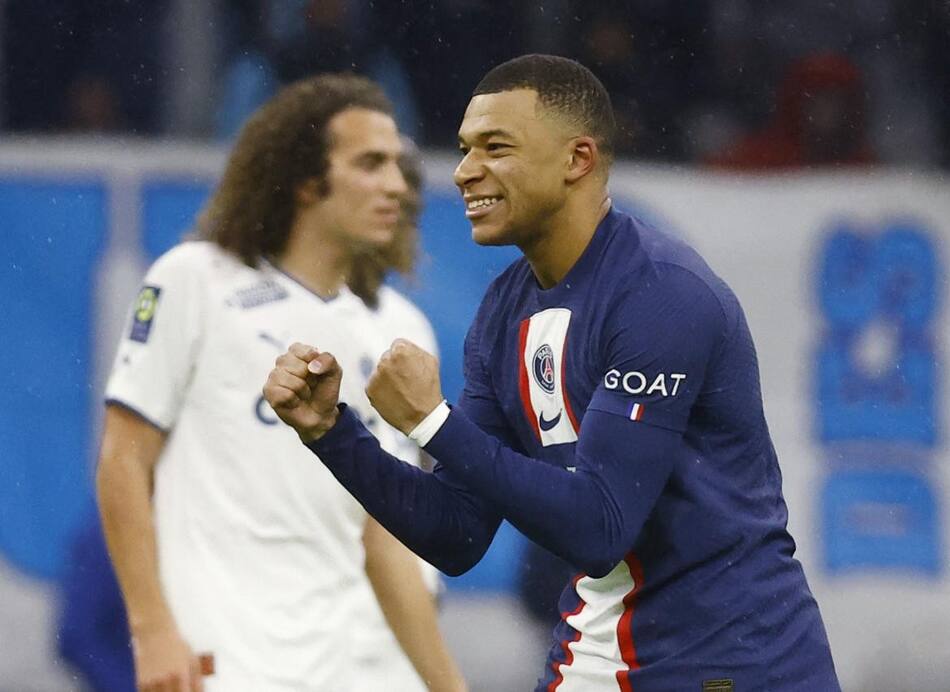 Kylian Mbappe; Olympique de Marsella-PSG. Foto: Reuters.