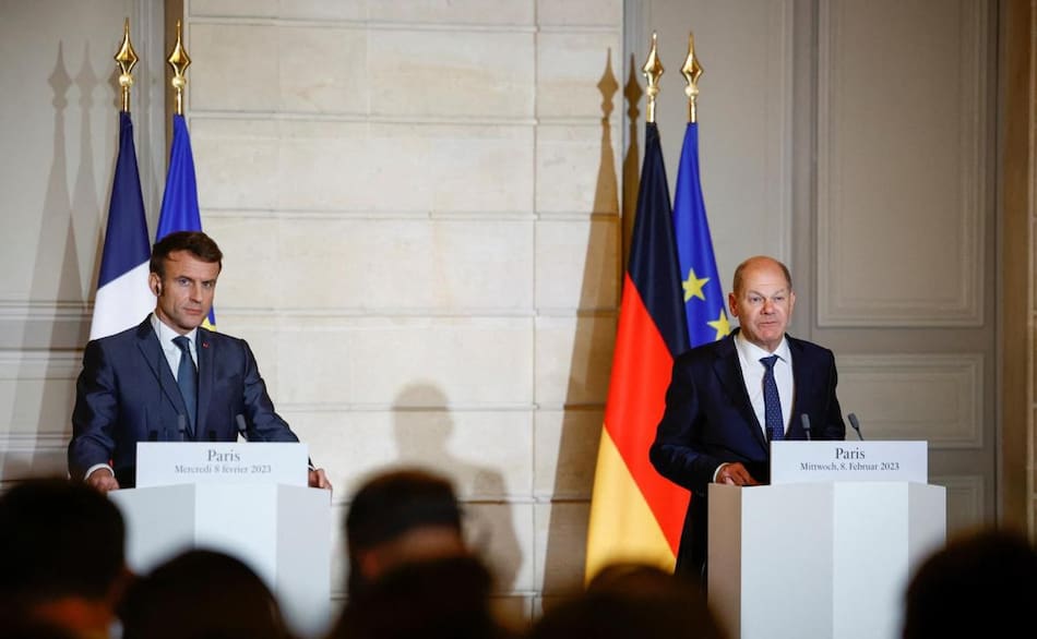 Zelenski llegó a París para su reunión con Macron y Scholz. EFE