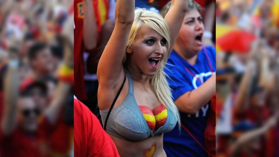Chica hot de España - Mundial Rusia 2018