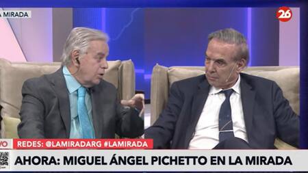 Miguel Ángel Pichetto en La Mirada. Foto: captura de video.