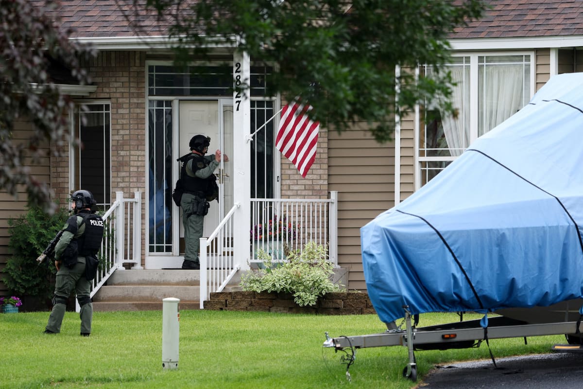 Policía de Minnesota. Foto: Reuters / Ellen Schmidt.