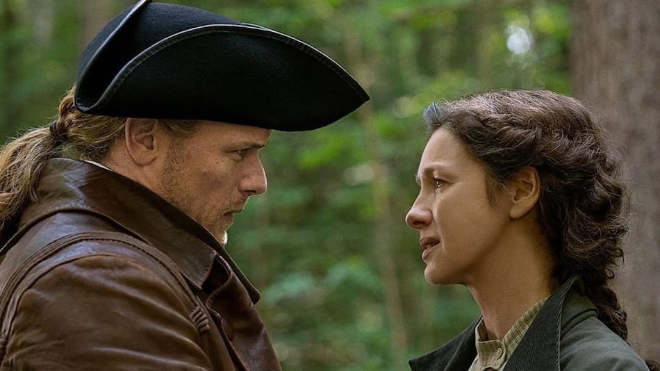 Caitriona Balfe y Sam Heughan. Foto: Instagram / caitrionabalfe.