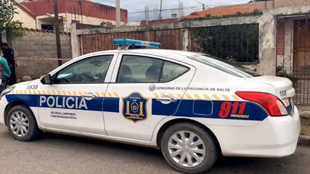 Móvil de la Policía de Salta. Foto: Gentileza Policía de Salta.