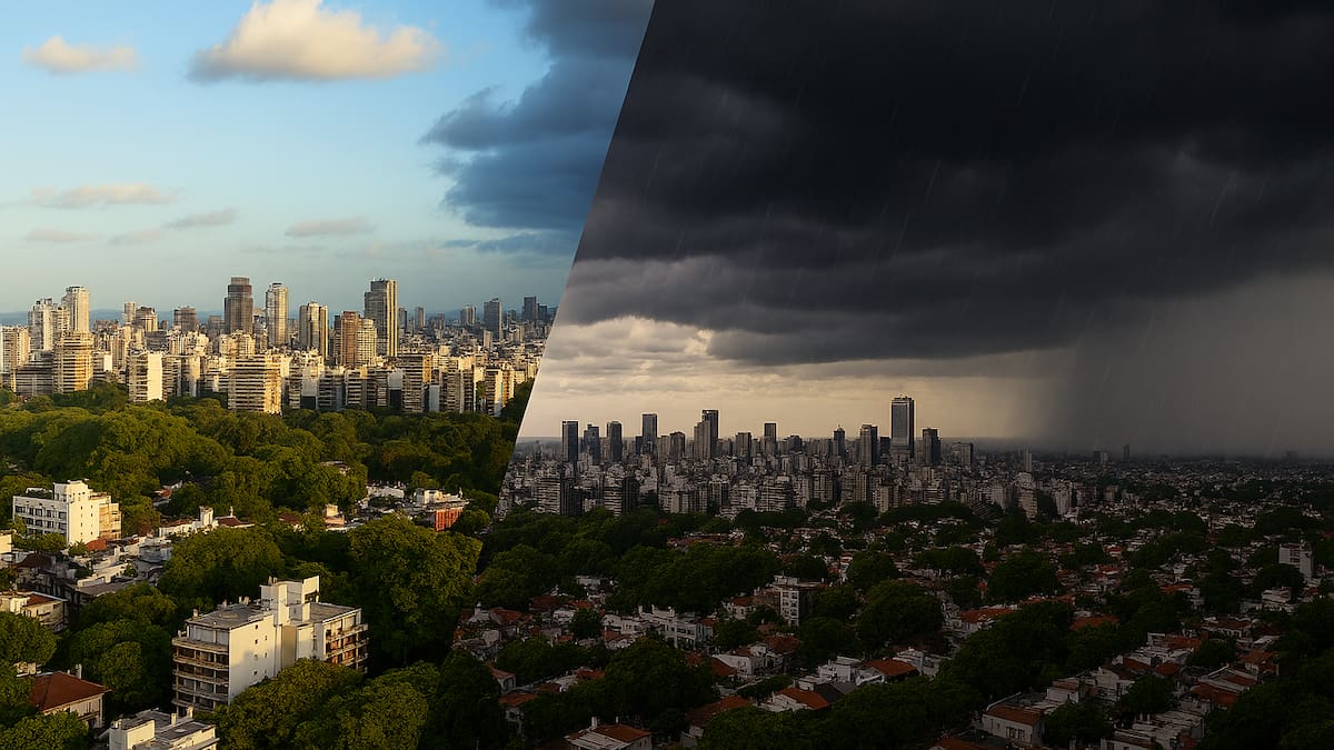 ¿Lluvia en el AMBA? El pronóstico clave para el fin de semana y el show de Colapinto en Palermo