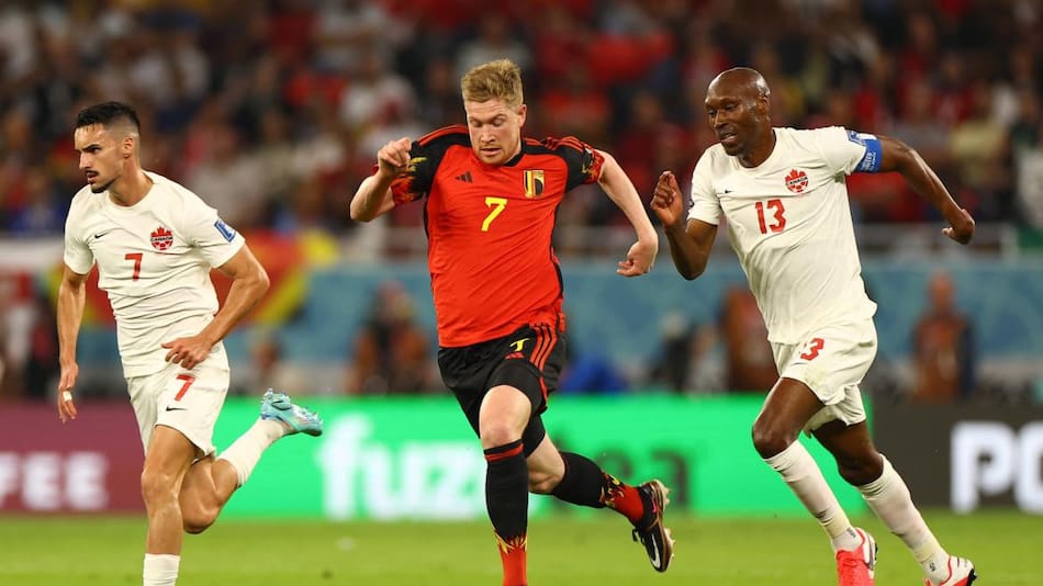 De Bruyne, Selección de Bélgica. Foto: NA