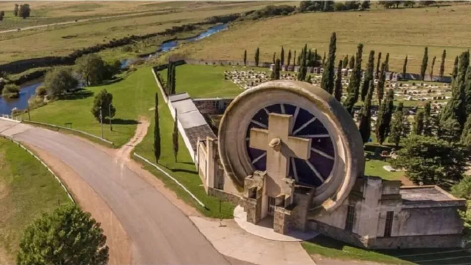 El cementerio de Saldungaray. Fuente: Sierra de la Ventana