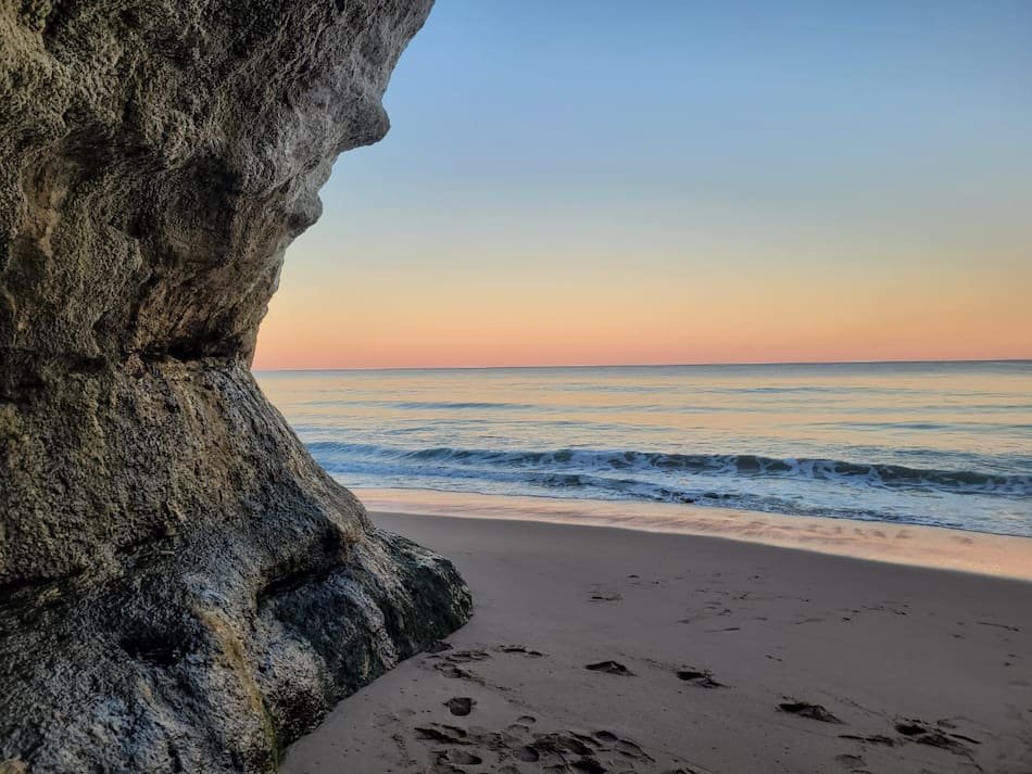 Las Grutas, balneario. Foto: Wikipedia