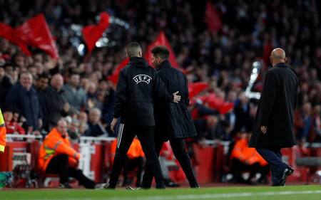 Arsenal vs. Atlético Madrid - Europa League - Fútbol internacional - Simeone (Reuters)