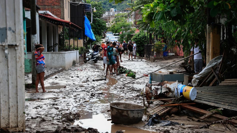 El huracán Lidia se intensifica a categoría 4. Foto EFE.