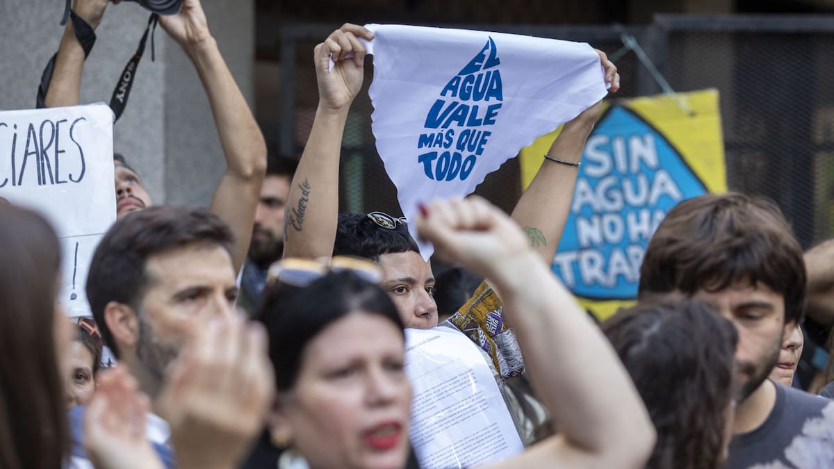 Marchas en contra de la reforma de la Ley de Glaciares