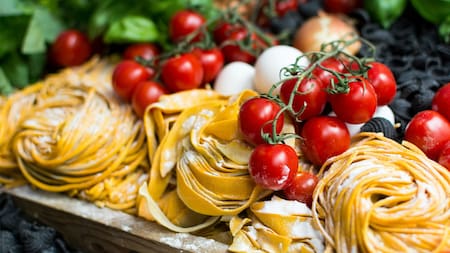 Pastas, comida. Foto: Unsplash