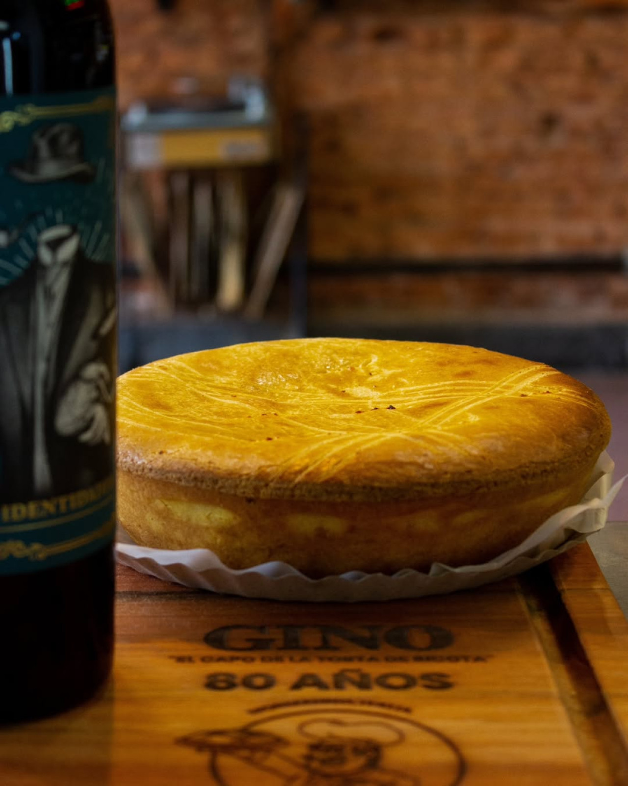 Torta de ricota. Foto: Instagram @ginoelcapo