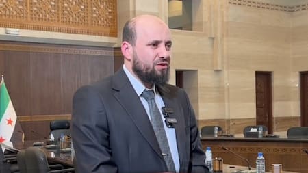 Mohamed Al Bashir, nuevo primer ministro de Siria. Foto: Captura video.