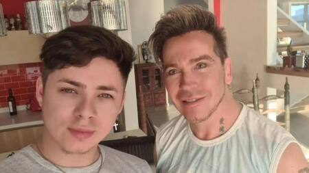 Guido Süller y Federico Acosta. Foto: Instagram/fedeacostta