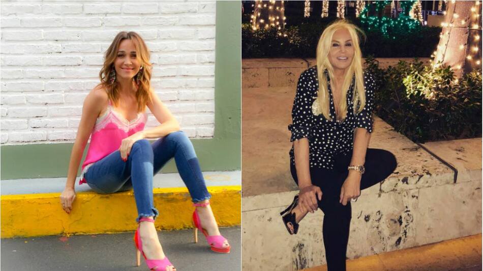 Verónica Lozano y Susana Gimenez