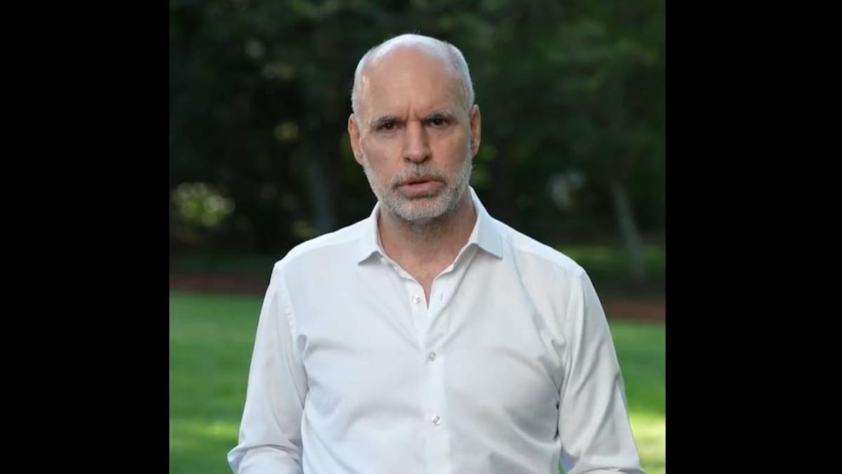 Rodríguez Larreta oficializó su decisión de desdoblar las elecciones en Ciudad de Buenos Aires