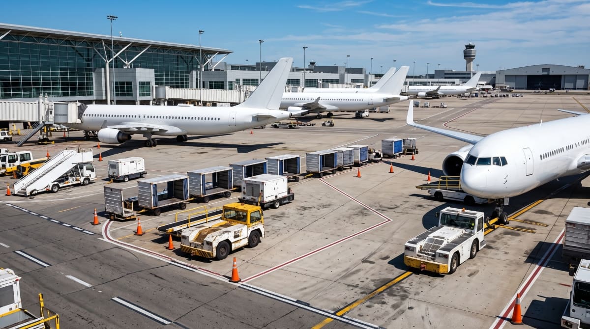 En Naples, los técnicos de rampa necesitan al menos seis meses de experiencia relacionada con aviación o atención al cliente.
