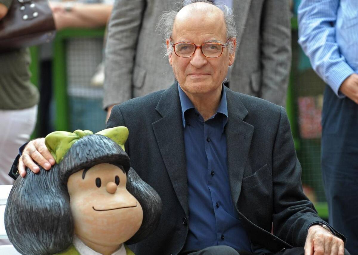 Quino, creador de Mafalda, dibujante, NA