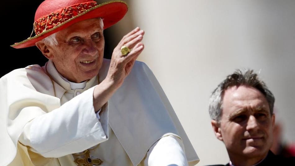 Papa Benedicto XVI. Foto: Telam.