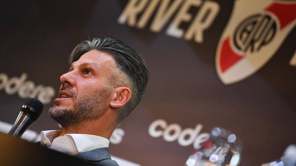 Martín Demichelis; River. Foto: NA.