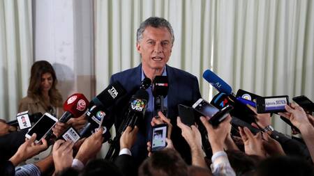 Mauricio Macri en las elecciones 2019, REUTERS