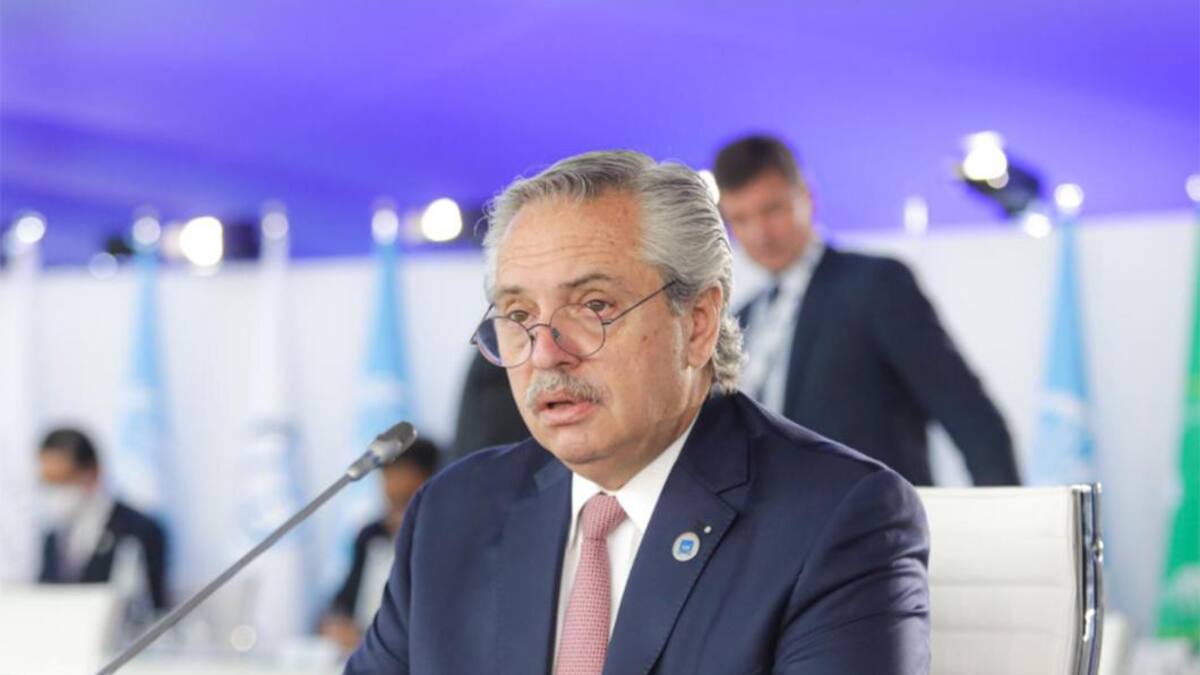 Alberto Fernández, presidente de Argentina, conferencia, NA