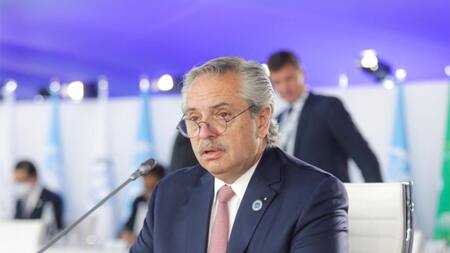 Alberto Fernández, presidente de Argentina, conferencia, NA