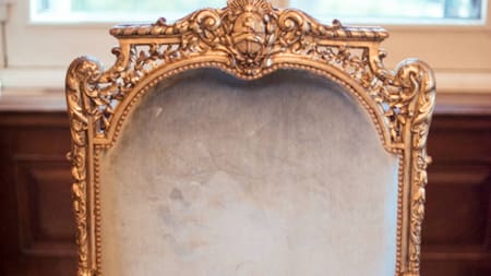 Sillón presidencial. Foto: casarosada.gob.ar