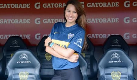 Pampita - Boca Juniors