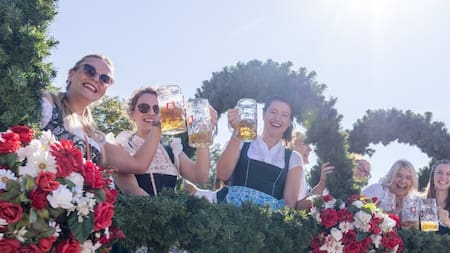 Oktoberfest en Munich. Foto Instagram @oktoberfest