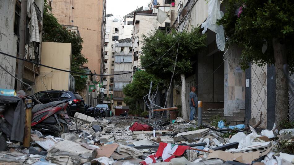 Ataques israelíes contra el Líbano. Foto: Reuters.