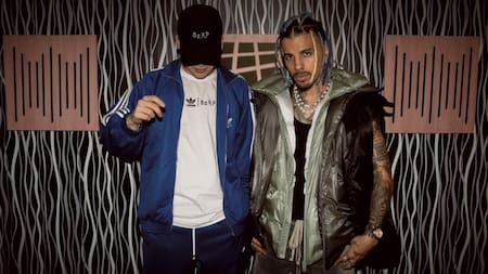 Bizarrap y Rauw Alejandro "Music Session #56". Foto: prensa.