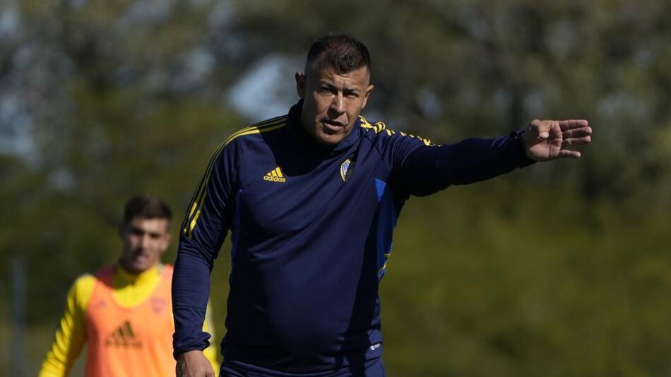 Jorge Almirón, técnico de Boca. Foto: Twitter Boca