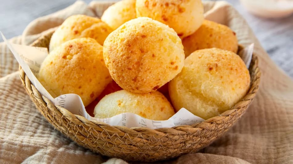 Chipá, comida típica de Paraguay.
