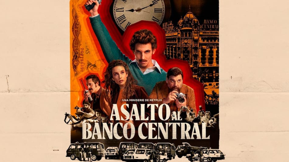 "Asalto al Banco Central", la nueva miniserie española. Foto: Gentileza Netflix.