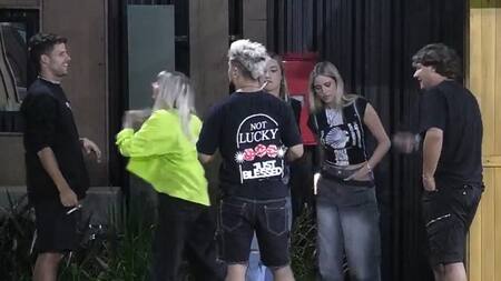 Arde Gran Hermano por la fulminante. Foto: captura Telefe.