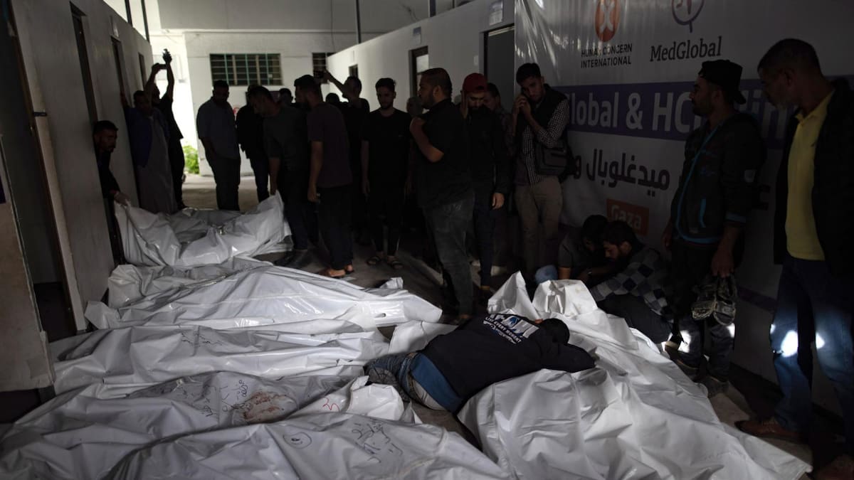 Graves ataques en Rafah, Gaza. Foto:EFE