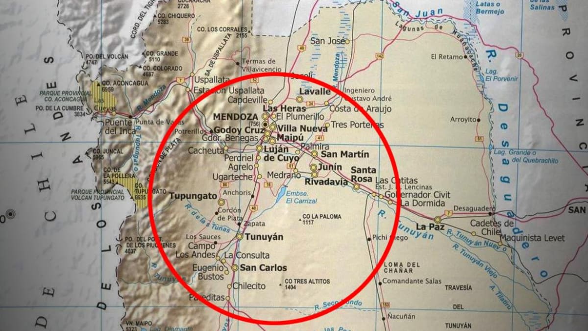 Sismo en Mendoza